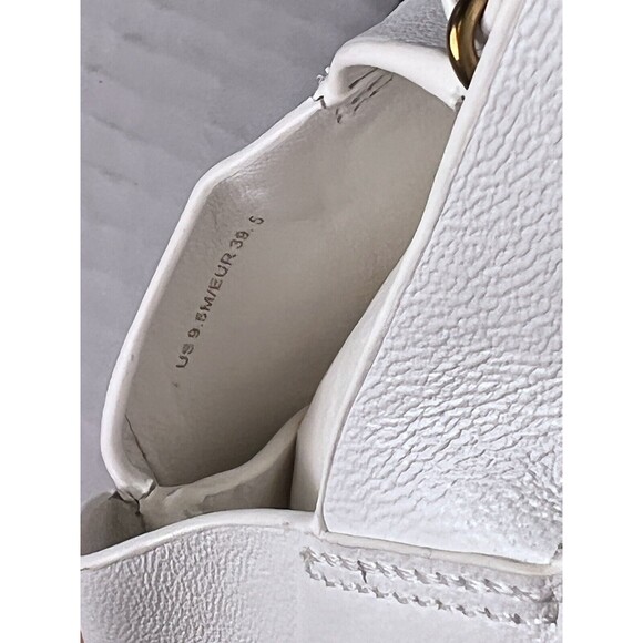 Vince Jenaya White Leather 2 in. Platform Sling Back Sandals US 9.5 Eur 39.5 - Picture 5 of 7